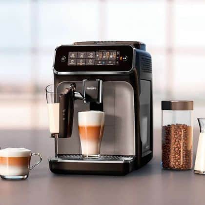 Machine Espresso automatique Philips EP5447/90 + 1 Filtre à Eau/Calcaire –